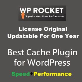 WP Rocket Original Updatable For One Year🚀