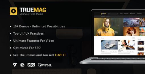 True Mag v4.3.7 Wordpress Theme for Video and Magazine