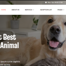 Furrescue - Animal Shelter & Pet Rescue Elementor Template Kit