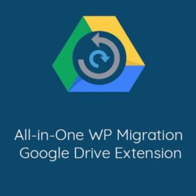 All-in-One WP Migration - GDrive Extension One Year Original License Unlimited Websites